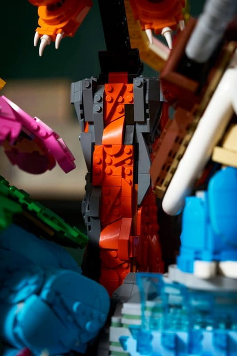 LEGO 72153 Pokémon Bisaflor, Glurak y Turtok