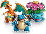 LEGO 72153 Pokémon Bisaflor, Glurak y Turtok