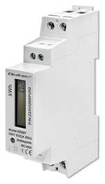 Qoltec Medidor de Energía Eléctrico Monofásico 230V LCD Slim