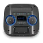 NGS WILD CLUB Altavoz Portátil Bluetooth 80W con Luces Láser, TWS, Resistente al Agua, Batería 5400mAh, Negro
