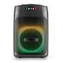 NGS WILD CLUB Altavoz Portátil Bluetooth 80W con Luces Láser, TWS, Resistente al Agua, Batería 5400mAh, Negro