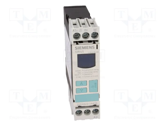 SIEMENS 3UG4622-1AA30 Relé de monitorización de corriente AC/DC 24V SIEMENS 3UG4622-1AA30 Relé de monitorización de corriente AC/DC 24V