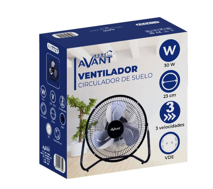 AVANT Circulador de suelo Avant 9 pulgadas - 30W