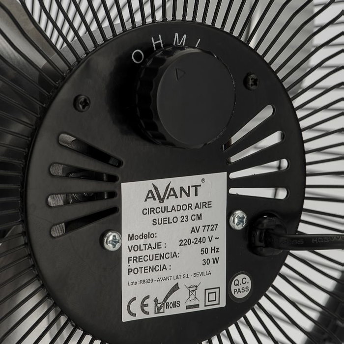 AVANT Circulador de suelo Avant 9 pulgadas - 30W