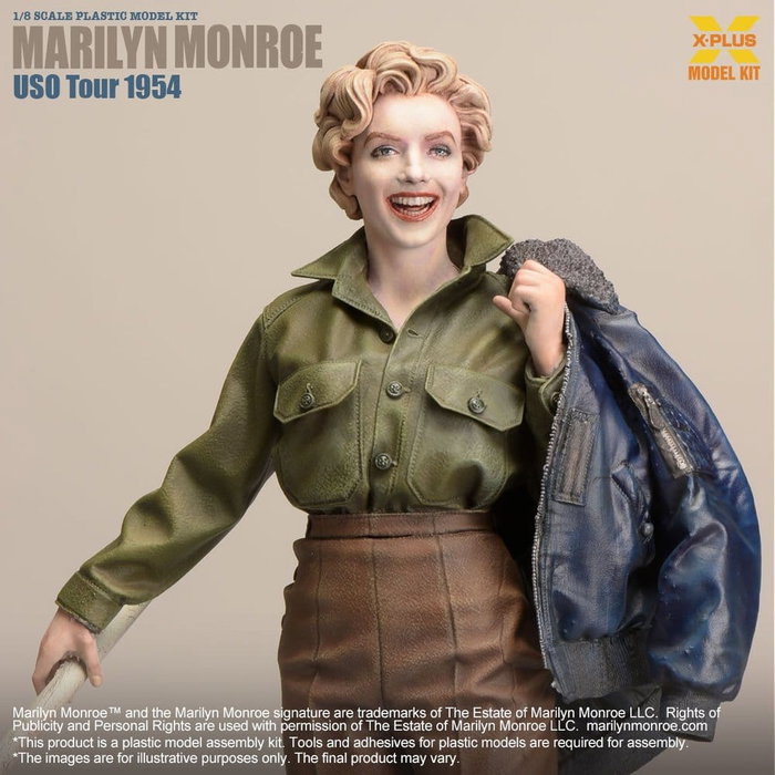 X-Plus Marilyn Monroe Plastic Model Kit 1/8 (Reproduction) 26 cm X-Plus Marilyn Monroe Plastic Model Kit 1/8 (Reproduction) 26 cm
