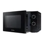 Samsung MS20A3010AL Microondas 700W 20 Litros Negro Puerta Cristal Diales Mecánicos