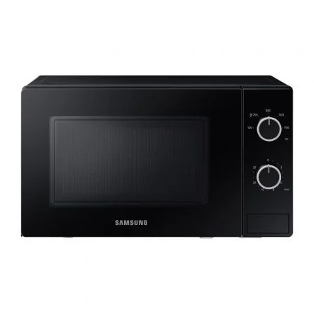 Samsung MS20A3010AL Microondas 700W 20 Litros Negro Puerta Cristal Diales Mecánicos Samsung MS20A3010AL Microondas 700W 20 Litros Negro Puerta Cristal Diales Mecánicos