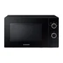 Samsung MS20A3010AL Microondas 700W 20 Litros Negro Puerta Cristal Diales Mecánicos