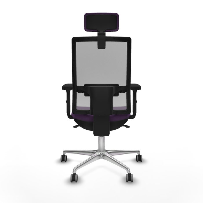 PIQUERAS Y CRESPO Silla de oficina Horna con mecanismo Sincro, Morado y Gris PIQUERAS Y CRESPO Silla de oficina Horna con mecanismo Sincro, Morado y Gris