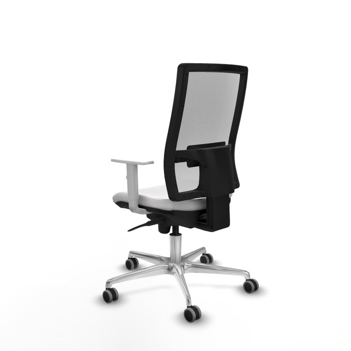 PIQUERAS Y CRESPO Silla de oficina Horna con mecanismo Sincro, Blanco PIQUERAS Y CRESPO Silla de oficina Horna con mecanismo Sincro, Blanco