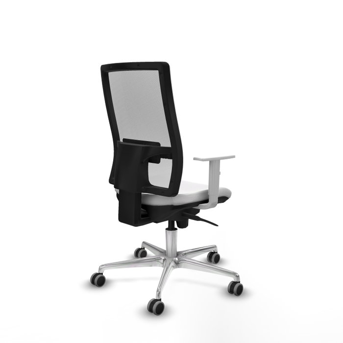 PIQUERAS Y CRESPO Silla de oficina Horna con mecanismo Sincro, Blanco PIQUERAS Y CRESPO Silla de oficina Horna con mecanismo Sincro, Blanco