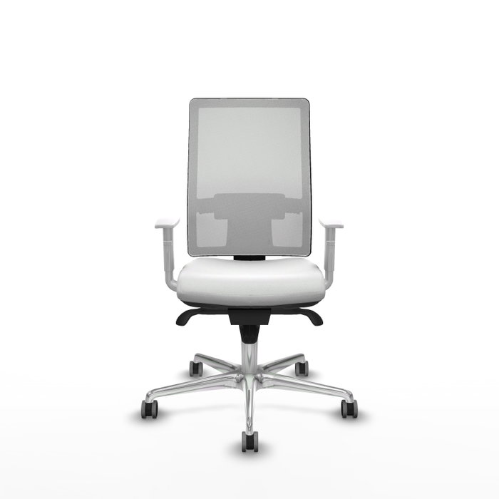 PIQUERAS Y CRESPO Silla de oficina Horna con mecanismo Sincro, Blanco PIQUERAS Y CRESPO Silla de oficina Horna con mecanismo Sincro, Blanco