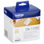 Brother Etiquetas Precortadas de Papel Blanco 62x100 mm, 300 uds. (DK11202)