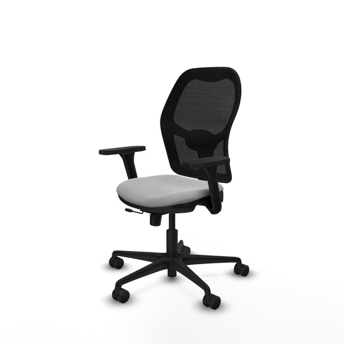 PIQUERAS Y CRESPO Silla de oficina Jorquera Gris claro y Negro PIQUERAS Y CRESPO Silla de oficina Jorquera Gris claro y Negro