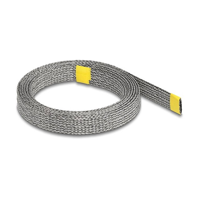 DeLOCK Funda trenzada para protección EMI estirable 2 m x 20 mm Gris DeLOCK Funda trenzada para protección EMI estirable 2 m x 20 mm Gris