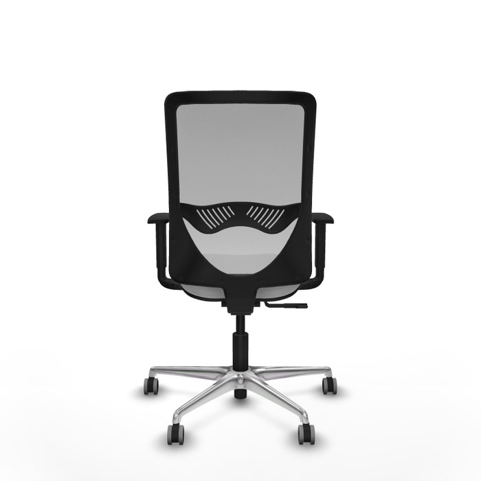 PIQUERAS Y CRESPO Silla de oficina Zulema con mecanismo Sincro, Blanco y Gris PIQUERAS Y CRESPO Silla de oficina Zulema con mecanismo Sincro, Blanco y Gris