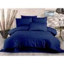 Juego de Cama Funda Nórdica 220x240 cm y 2 Fundas de Almohada 60x60 cm 80% Algodón 20% Poliéster Azul ASI8683342999663