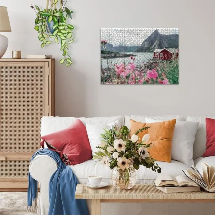 Ravensburger RAV12000112 Puzzle 1000 Piezas Queen Lofoten Noruega Adultos y Niños Edades 14+