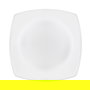 Bormioli Eclissi Plato Llano de Vidrio para Vajilla, 27 x 27 cm (Set de 12)