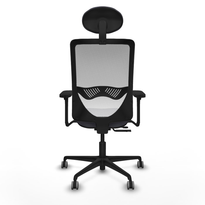 PIQUERAS Y CRESPO Silla de oficina Zulema Gris oscuro y Blanco PIQUERAS Y CRESPO Silla de oficina Zulema Gris oscuro y Blanco