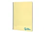 Liderpapel Cuaderno Espiral Wonder A4 Tapa Plástico 80 Hojas 90gr Cuadro 4mm Con Margen Color Amarillo