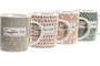 DKD Home Decor Taza Urban Rosa Verde 365ml Porcelana New Bone 8.3 x 9.5 x 11.5 cm (12 Unidades)