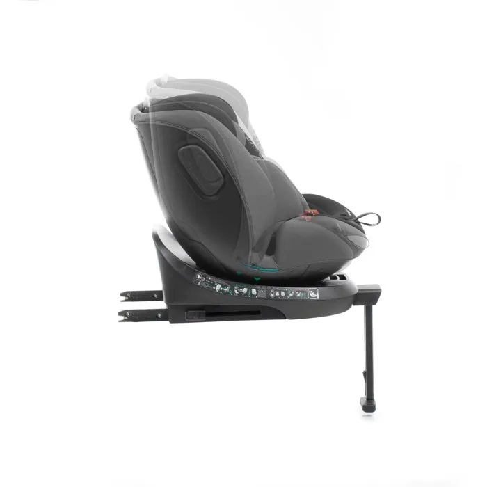 Babyauto Silla Coche Core Grupo 0/1/2/3 (40-150cm) i-Size con Isofix, Giratoria, Reclinable, Reductor - Color Antracita