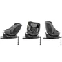 Babyauto Silla Coche Core Grupo 0/1/2/3 (40-150cm) i-Size con Isofix, Giratoria, Reclinable, Reductor - Color Antracita