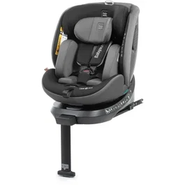 Babyauto Silla Coche Core Grupo 0/1/2/3 (40-150cm) i-Size con Isofix, Giratoria, Reclinable, Reductor - Color Antracita