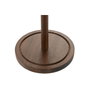 DKD Home Decor Portarrollos de Acacia y PU Natural
