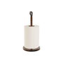 DKD Home Decor Portarrollos de Acacia y PU Natural