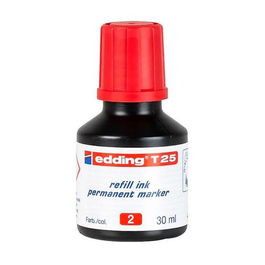Edding Tinta para Rotulador Permanente 25 30 mL Rojo
