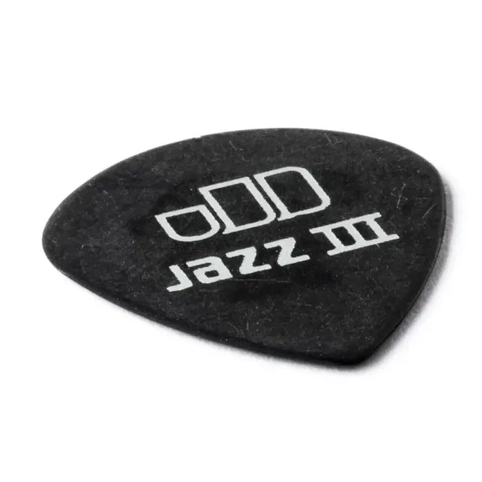 Dunlop 72 Púas Tortex III Pitch Black Jazz - 0,50 Mm