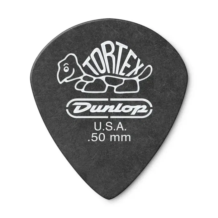 Dunlop 72 Púas Tortex III Pitch Black Jazz - 0,50 Mm