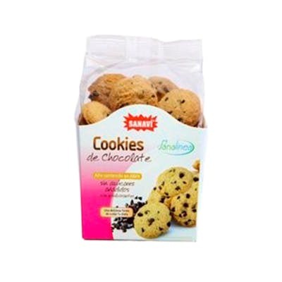 Sanavi Cookies de Chocolate Sin Azúcar Añadido 250g de Sanalínea