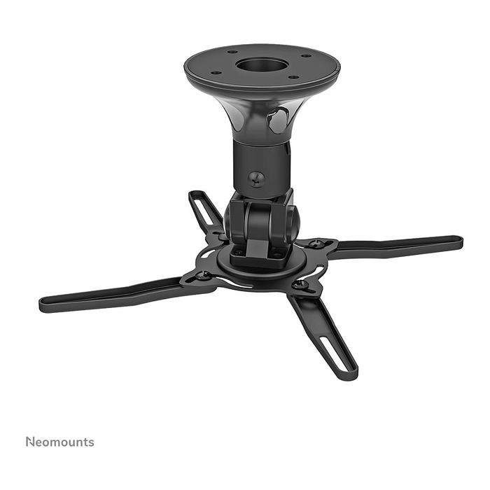Neomounts BEAMER-C50 Soporte de Techo para Proyector, Negro, Capacidad 10KG, Altura 18.5cm