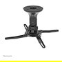 Neomounts BEAMER-C50 Soporte de Techo para Proyector, Negro, Capacidad 10KG, Altura 18.5cm