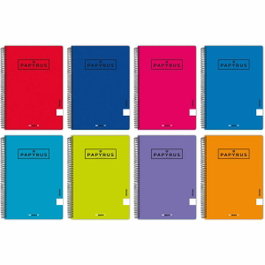 Papyrus Set de 10 Cuadernos Uniclasic Tapa Blanda Folio Pauta 3,5mm Colores Surtidos