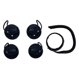 Jabra 14121-41 Set de Ganchos de Oído de Repuesto para Auriculares Engage 65 y Engage 75 (4 Piezas, Negro)