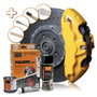 Foliatec Pintura para pinzas de freno Performance 4 componentes Amarillo