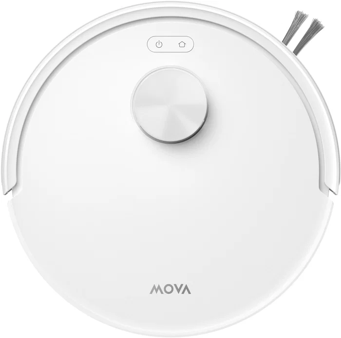 Mova Robot Aspirador y Friegasuelos E20S PRO, 13000 Pa Potencia Succión, Depósito Agua 330 ml, Color Blanco