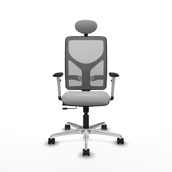 PIQUERAS Y CRESPO Silla de oficina Motilla Gris con mecanismo Sincro/Traslack PIQUERAS Y CRESPO Silla de oficina Motilla Gris con mecanismo Sincro/Traslack