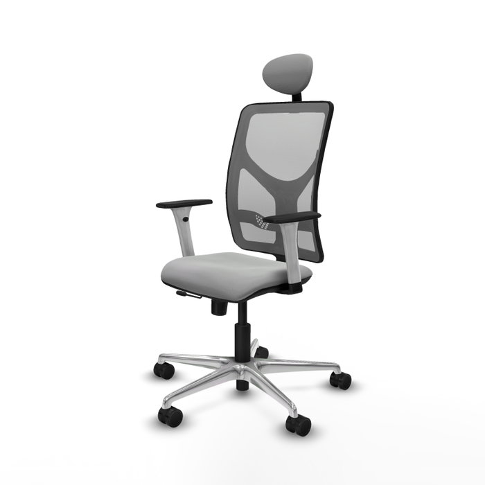 PIQUERAS Y CRESPO Silla de oficina Motilla Gris con mecanismo Sincro/Traslack PIQUERAS Y CRESPO Silla de oficina Motilla Gris con mecanismo Sincro/Traslack