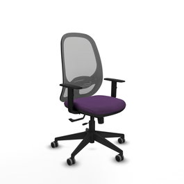 PIQUERAS Y CRESPO Silla de oficina Cilanco Morado y Gris