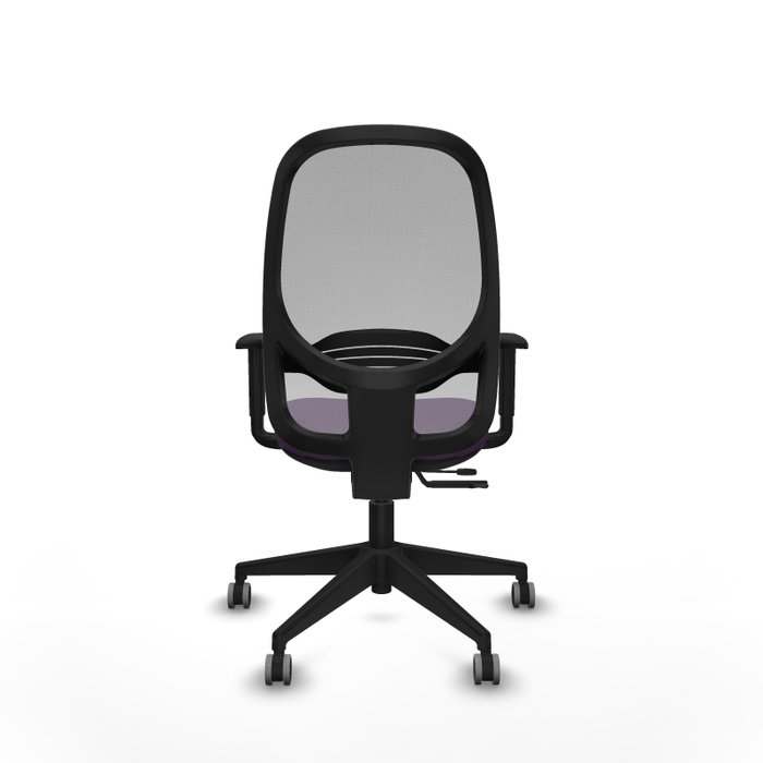 PIQUERAS Y CRESPO Silla de oficina Cilanco Morado y Gris
