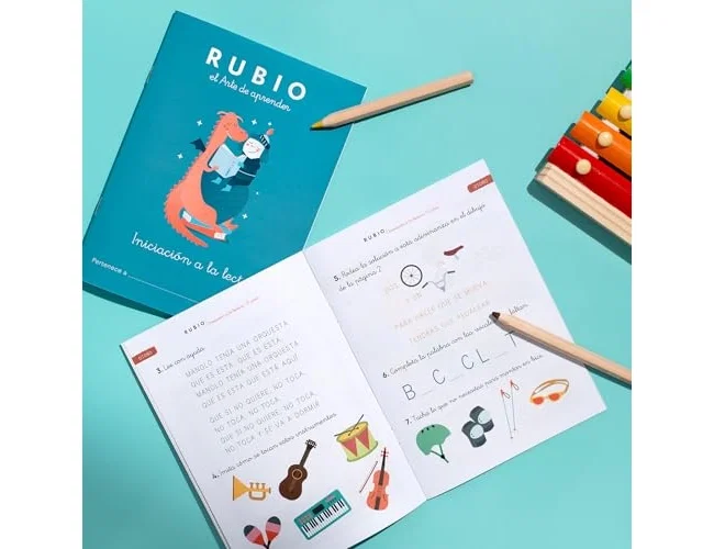 RUBIO Cuaderno A5 Iniciación a la Lectura (+5 años) RUBIO Cuaderno A5 Iniciación a la Lectura (+5 años)