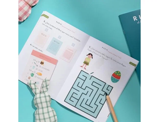 RUBIO Cuaderno A5 Iniciación a la Lectura (+5 años) RUBIO Cuaderno A5 Iniciación a la Lectura (+5 años)