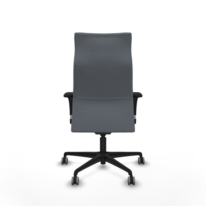 PIQUERAS Y CRESPO Sillón Albacete con mecanismo Sincro, Tela Gris, Base Nailon Negra PIQUERAS Y CRESPO Sillón Albacete con mecanismo Sincro, Tela Gris, Base Nailon Negra