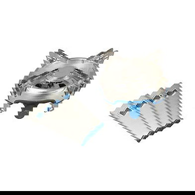 Campingaz Hornillo de Gas Camping Modelo Bivouac 203044 - 1 Zona, 950 g, Azul/Plata, Combustible Líquido