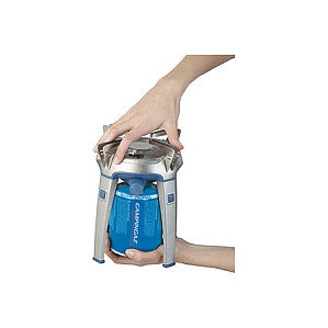 Campingaz Hornillo de Gas Camping Modelo Bivouac 203044 - 1 Zona, 950 g, Azul/Plata, Combustible Líquido